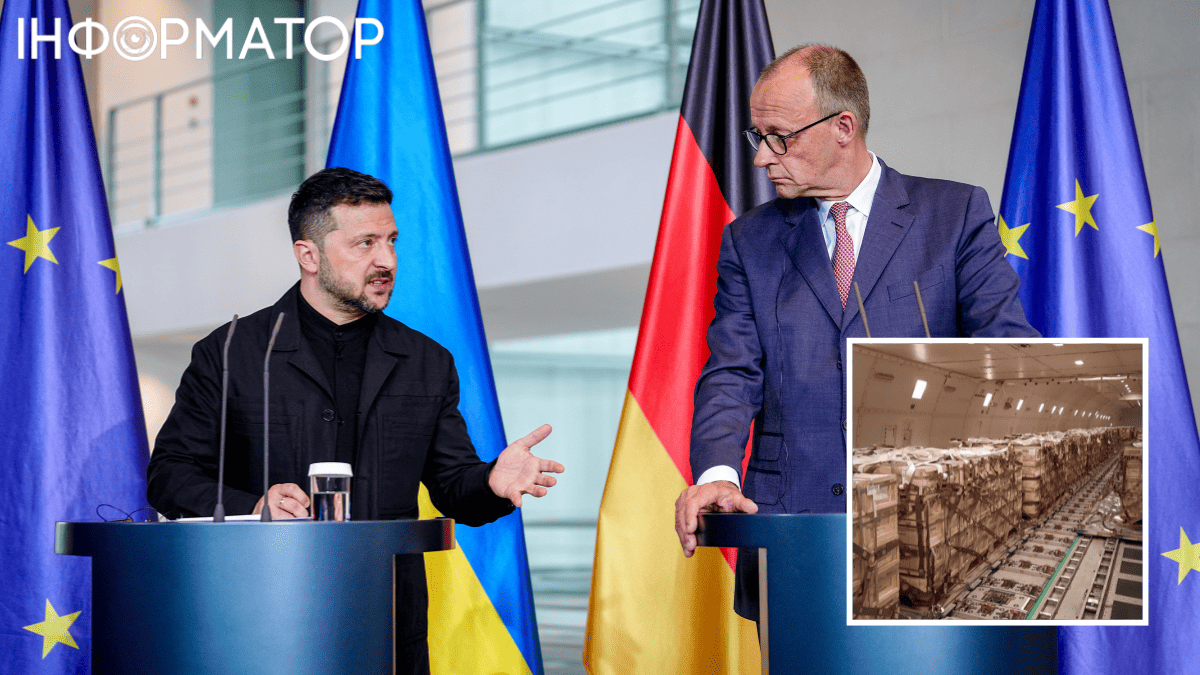Допомога, Німеччина, Зеленський