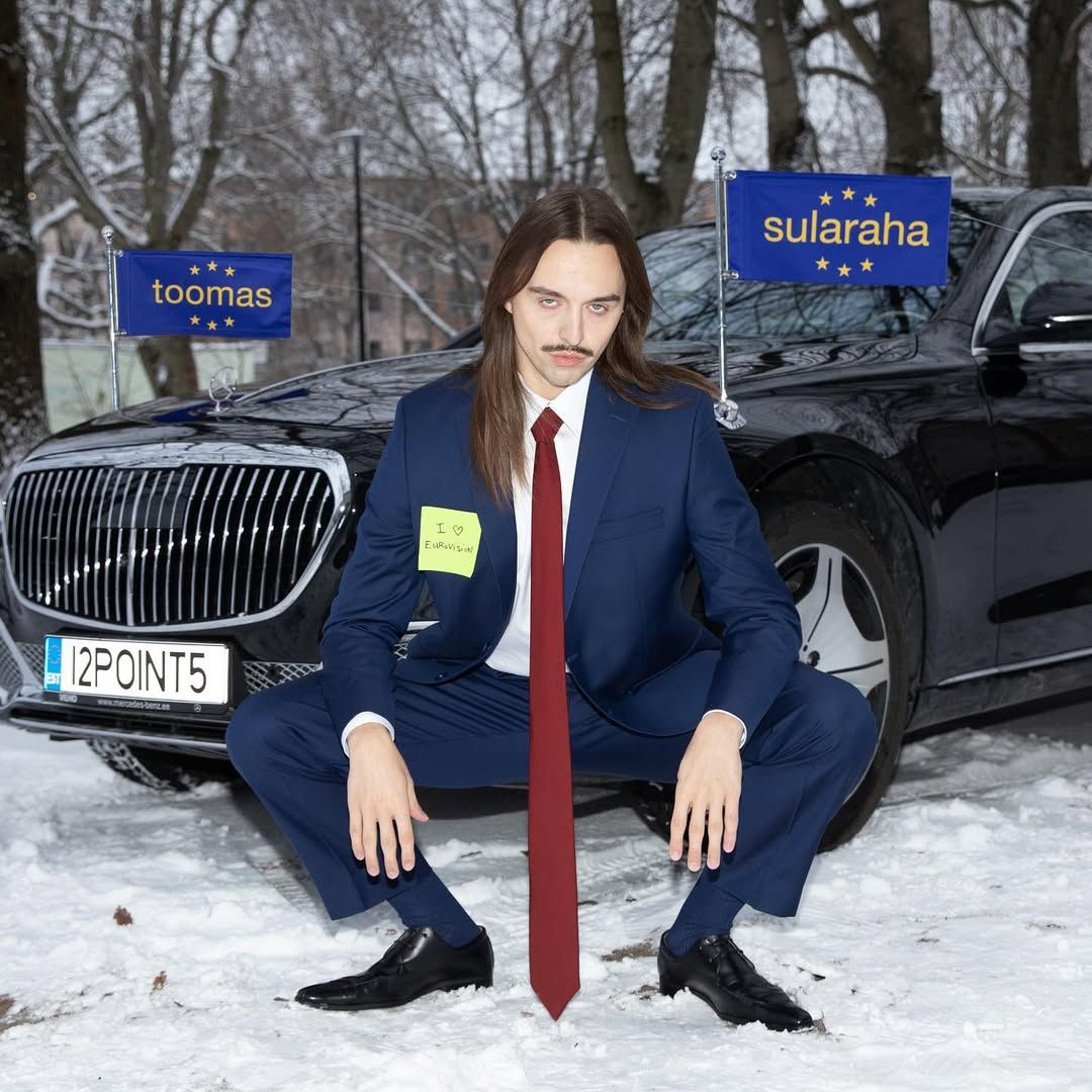 Співак Tommy Cash посів третє місце на Євробаченні-2025 Співак Tommy Cash посів третє місце на Євробаченні-2025