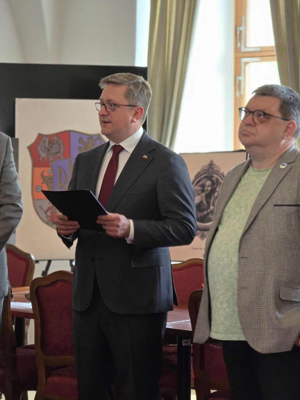 В Праге к столетию украинского музея открыли выставку в Сенате