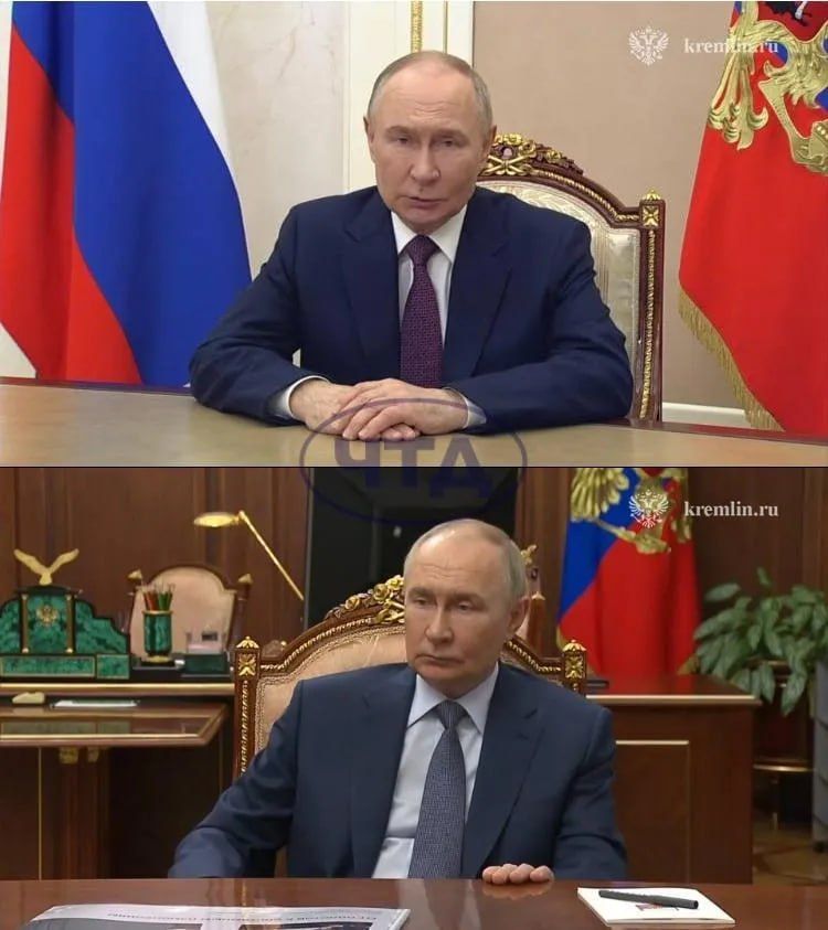 Заяви Путіна можуть бути записаним заздалегідь Заяви Путіна можуть бути записаним заздалегідь