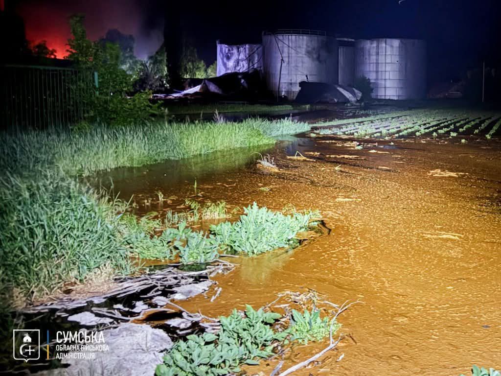 Разлив после удара Разлив после удара