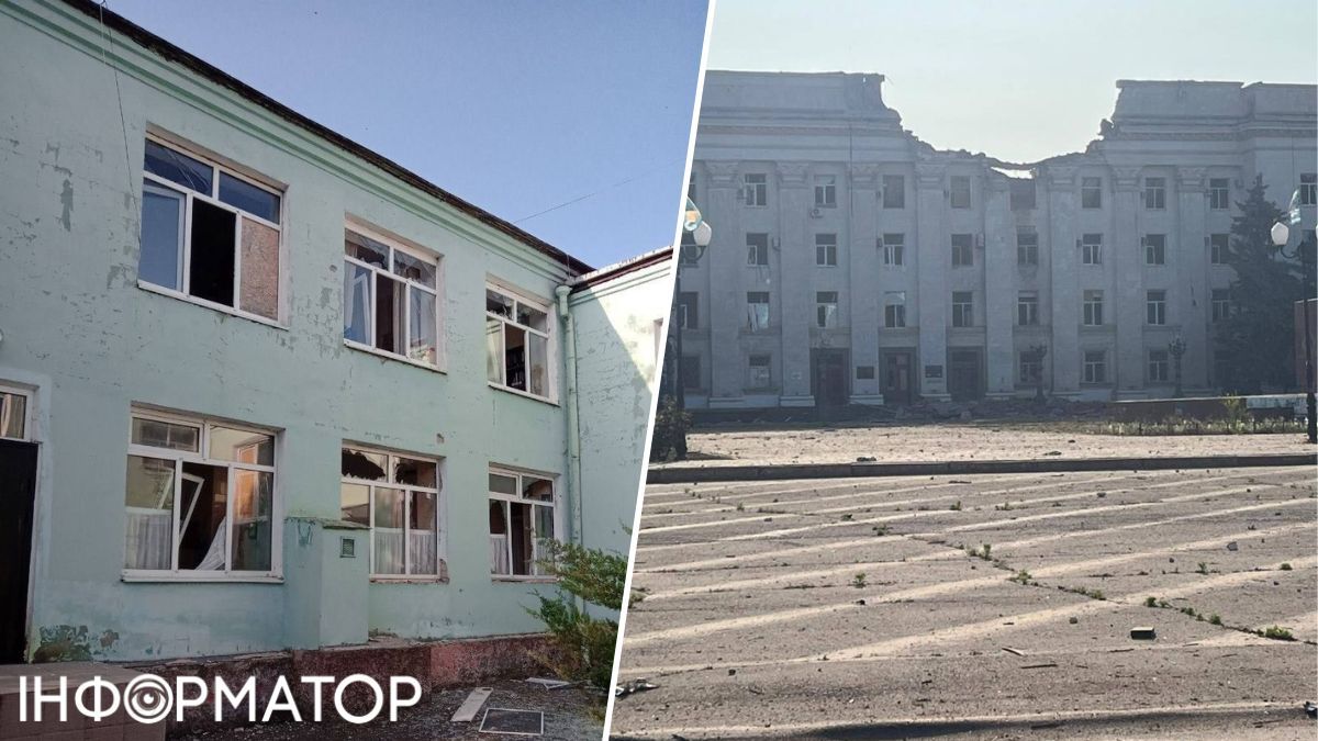 обстрелы Херсона