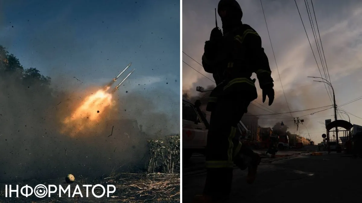 ракети, ДСНС під час наслідків чергового обстрілу Росії