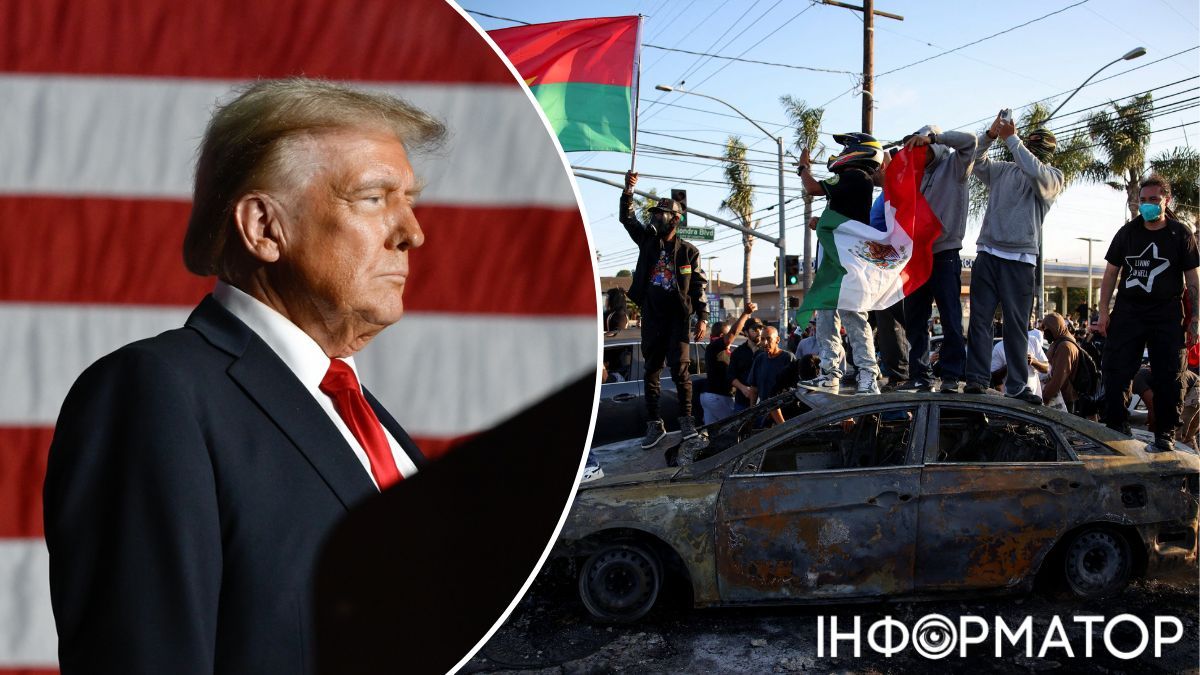 Трамп, заворушення у Лос-Анджелесі
