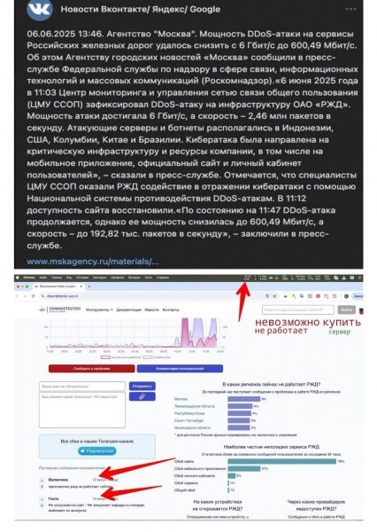 Хакери Буданова атакували сервіси російської залізниці: ресурси не працюють, росіяни в паніці 1