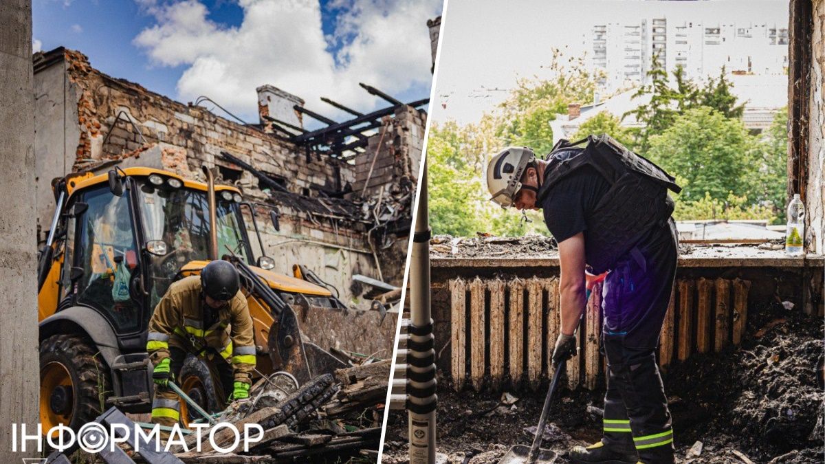 Харків'янин співав гімн України у палаючому після обстрілів РФ будинку