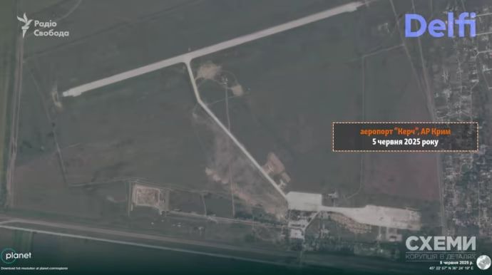 Росія перетворює аеропорт у Керчі на військову базу: звідти можуть запускати Шахеди - Схеми 2