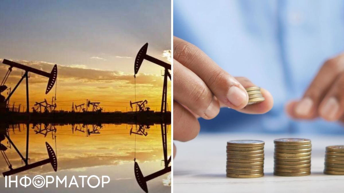 нафта, копійки, рука