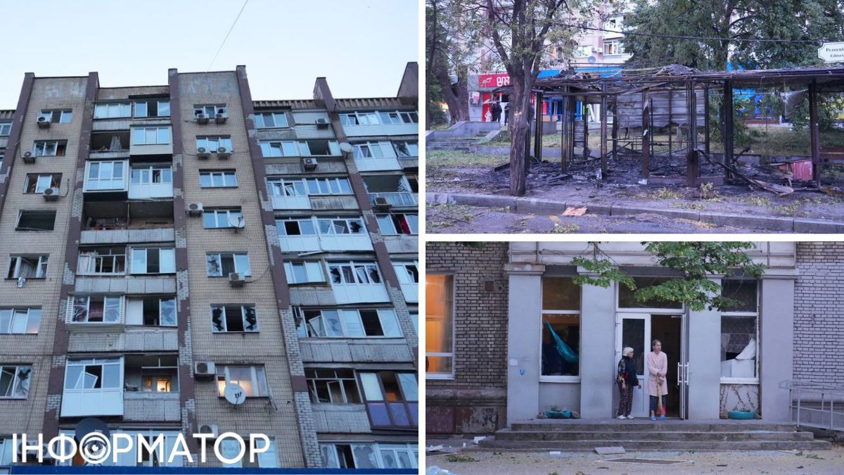 последствия атакина Запорожье