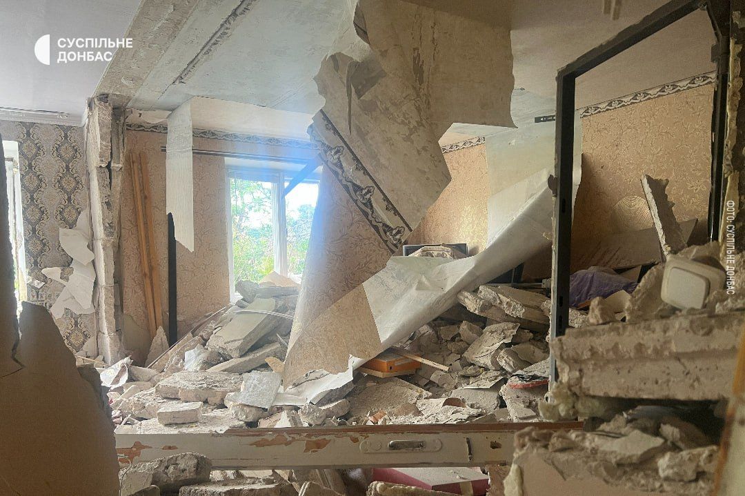 Наслідки вибуху в Краматорську