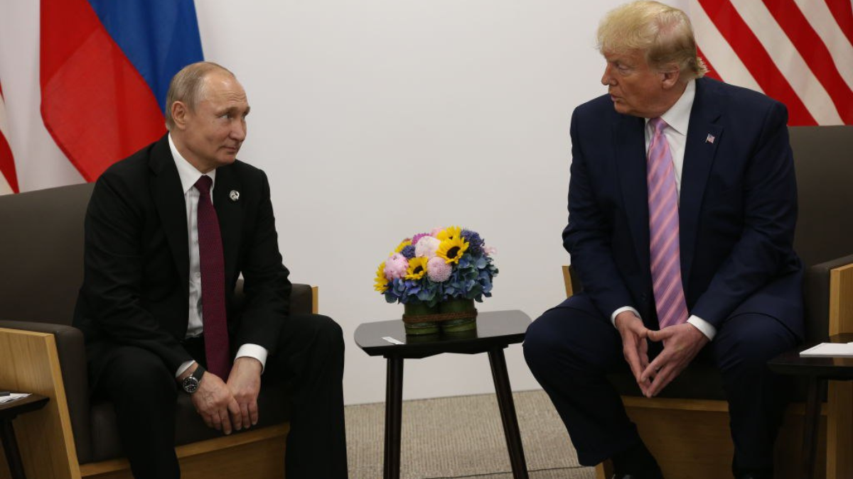 Дональд Трамп и Владимир Путин