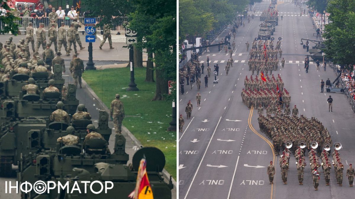 парад в США 2025