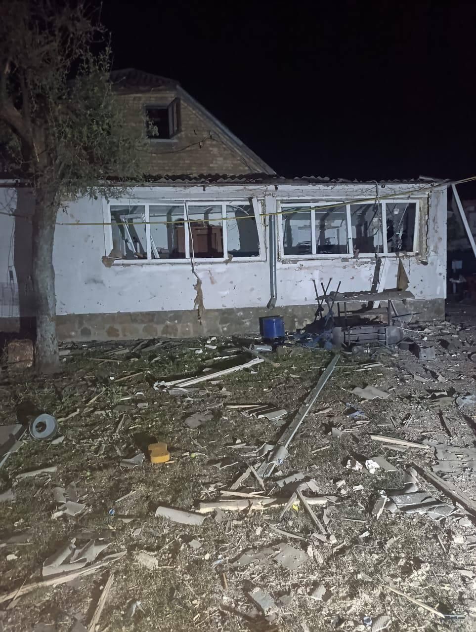 Наслідки атаки на Київщину 16 червня 2025 року Наслідки атаки на Київщину 16 червня 2025 року