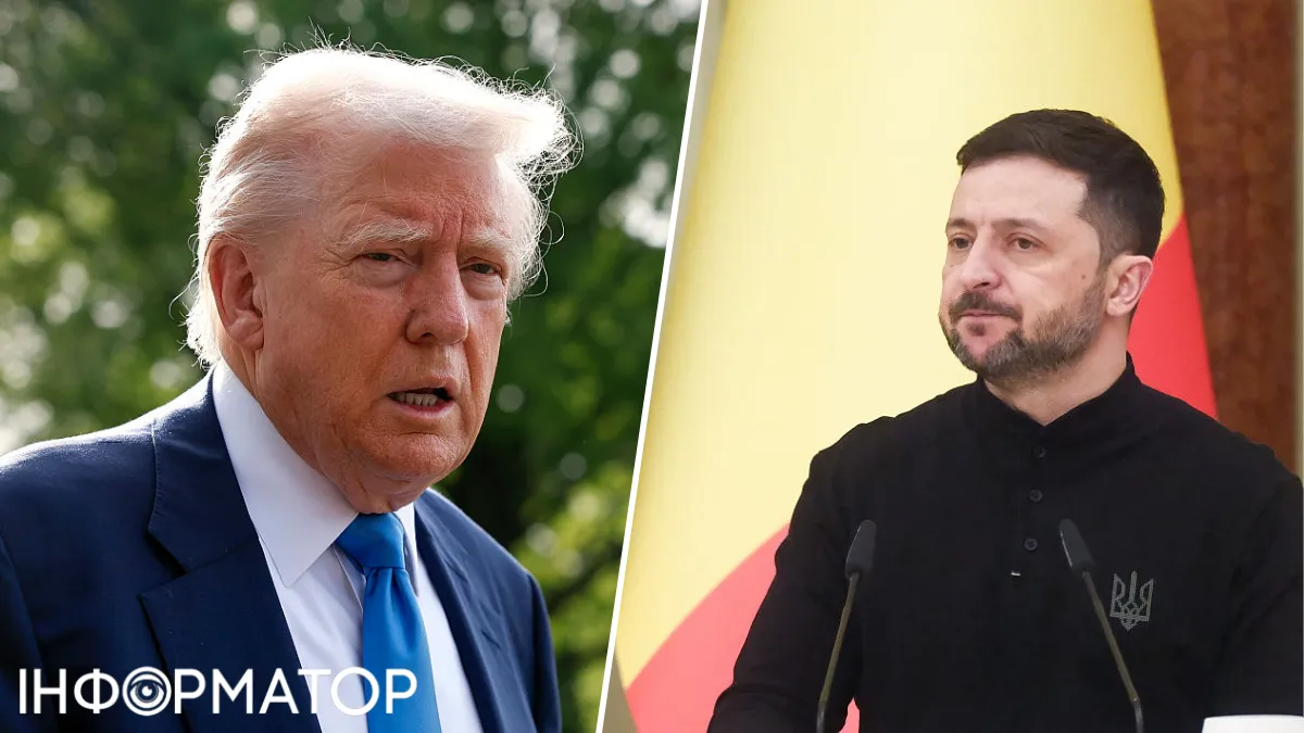Володимир Зеленський і Дональд Трамп