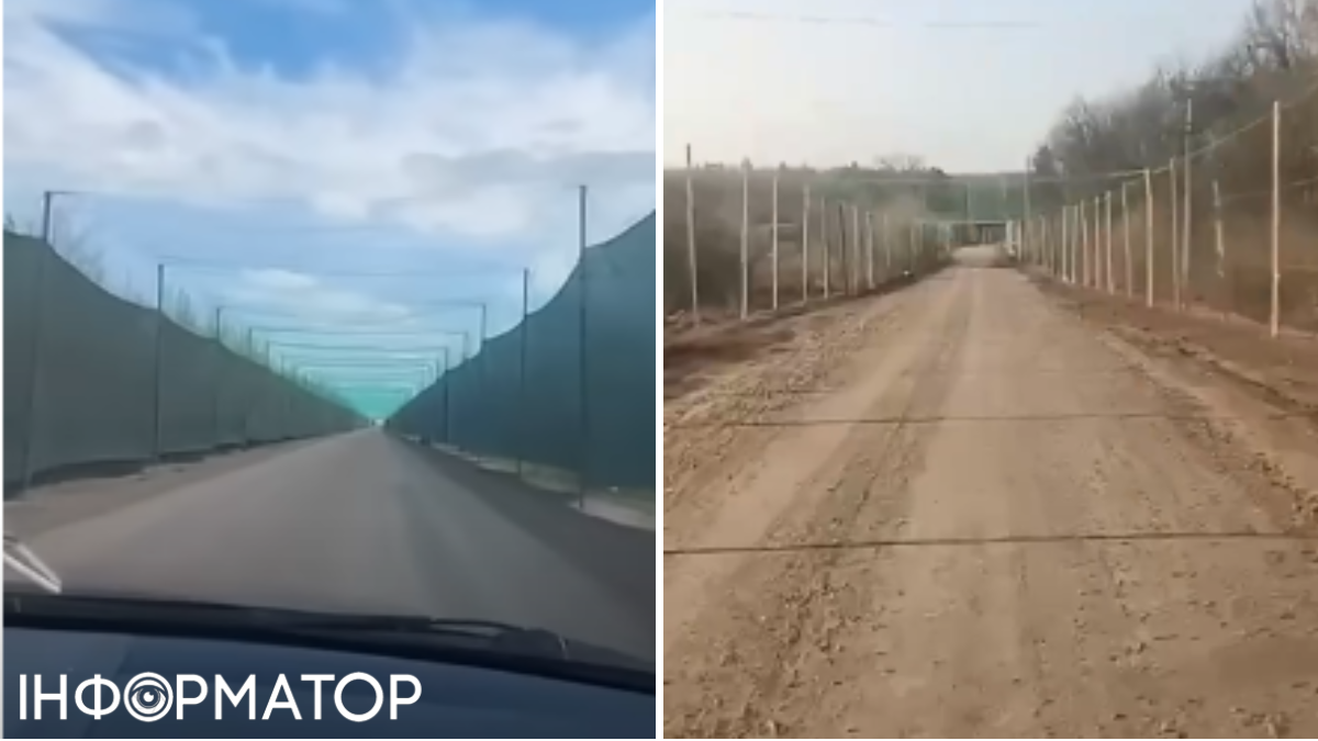 Антидронові сітки на дорогах України
