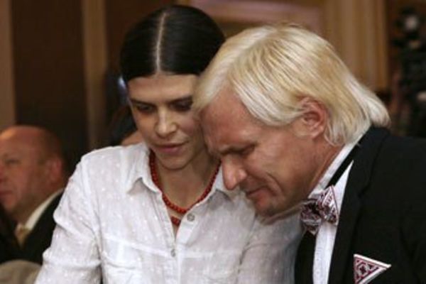 Олег Скрипка вместе с женой Наталкой уже больше 30 лет