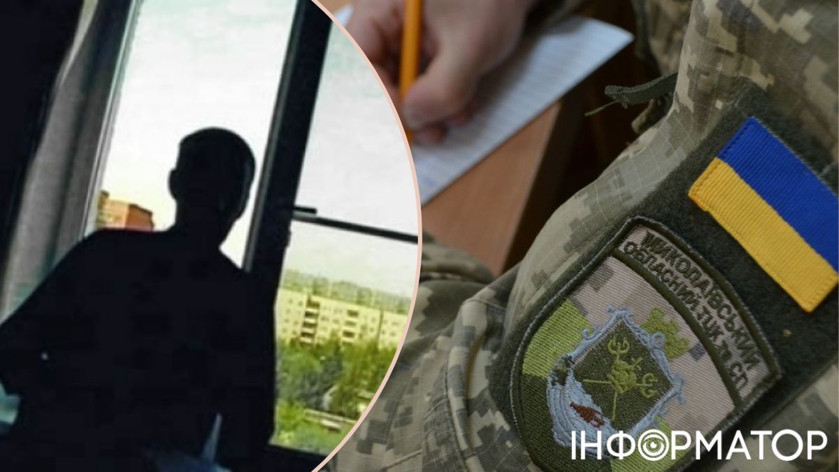 В ТЦК сообщили о харьковчанине, который выпал с третьего этажа во время бусификации