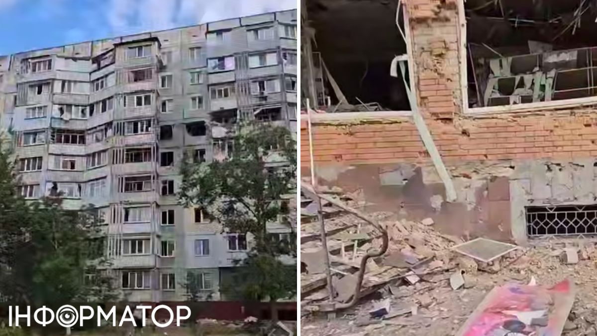 Наслідки удару по Херсону