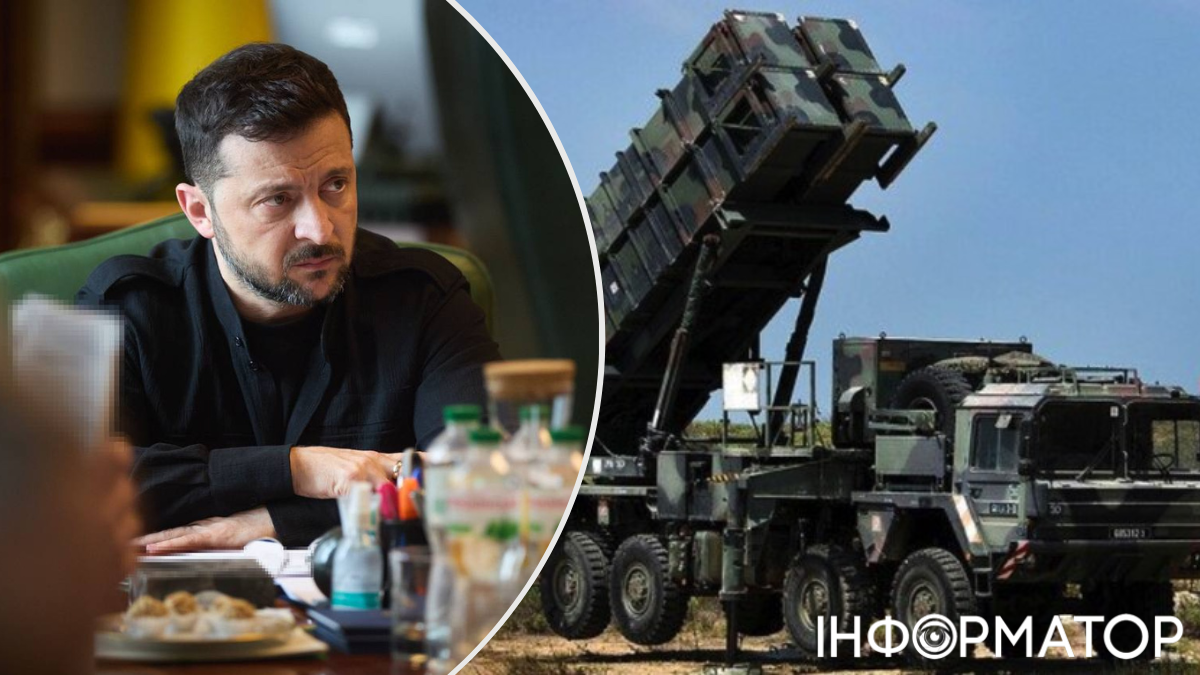 Владимир Зеленский, ПВО Patriot