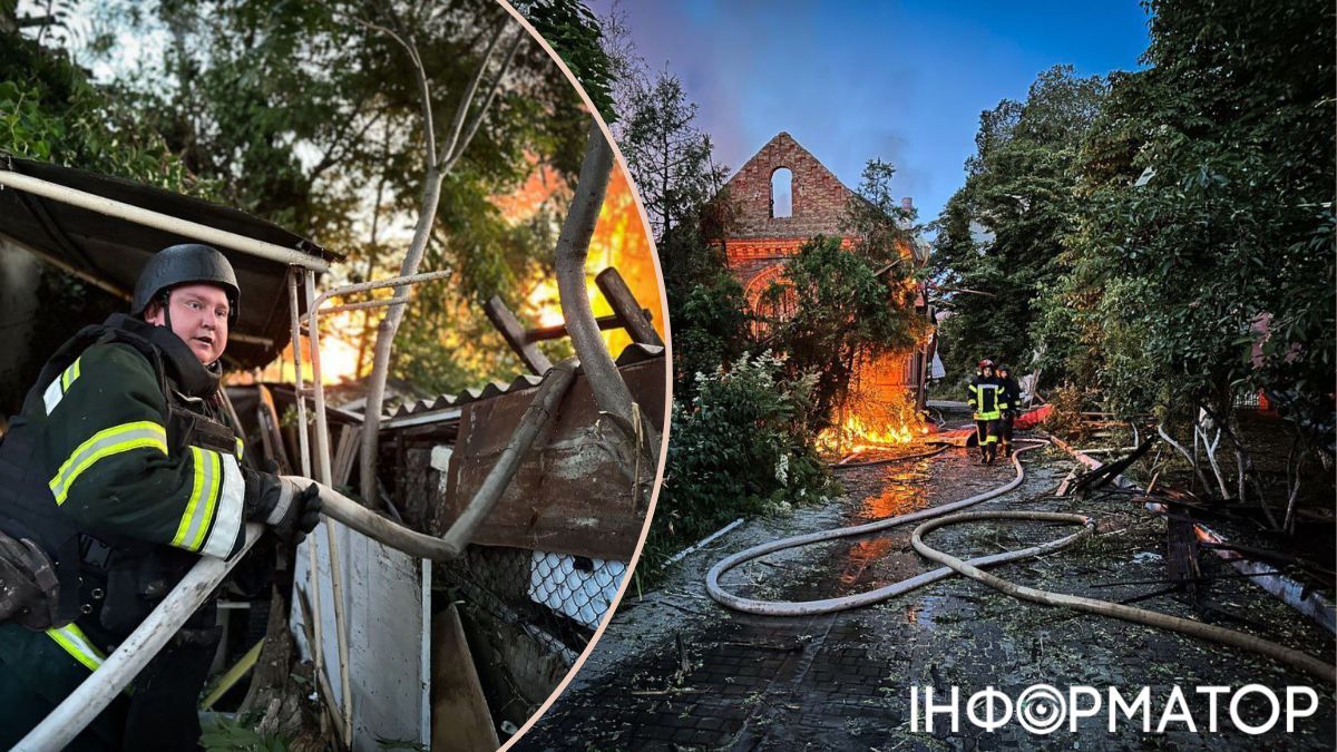 Росія атакувала Одещину: горіли станція швидкої медичної допомоги, гаражі, автомобілі 2