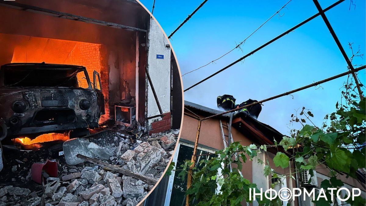 Росія атакувала Одещину: горіли станція швидкої медичної допомоги, гаражі, автомобілі 3