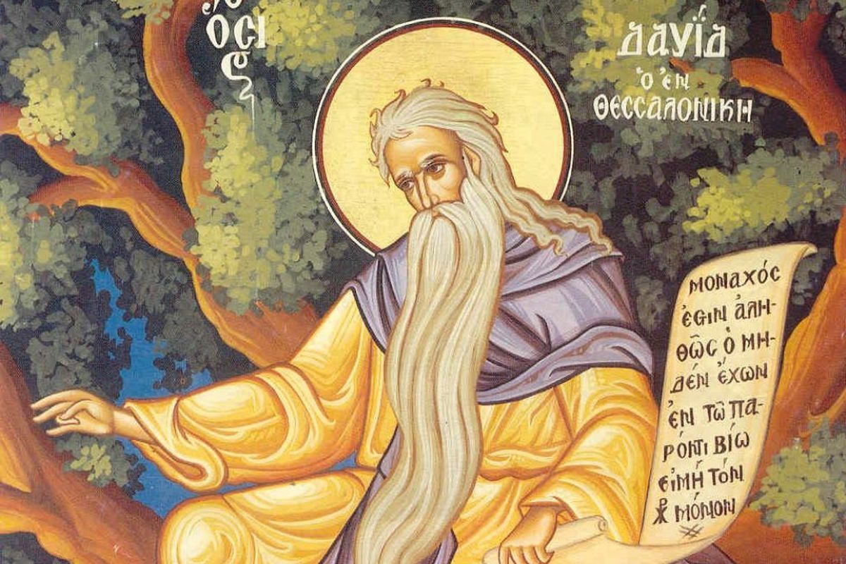 Преподобний жив відлюдником та мав дар чудотворства Преподобний жив відлюдником та мав дар чудотворства