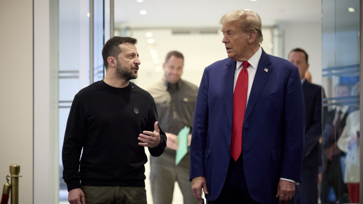 Дональд Трамп, Володимир Зеленський