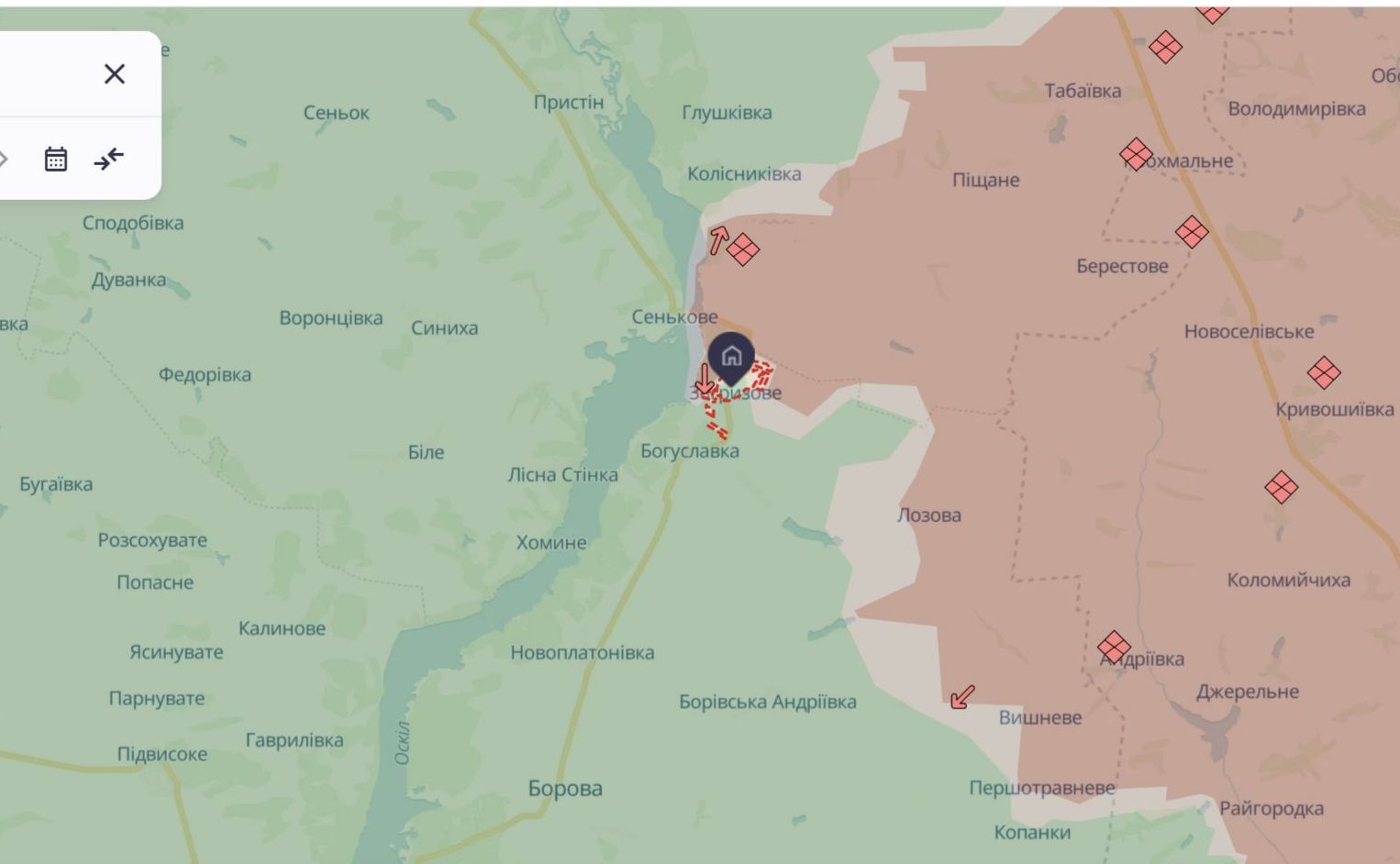 Россияне штурмуют в поселке Загрызовое Россияне штурмуют в поселке Загрызовое