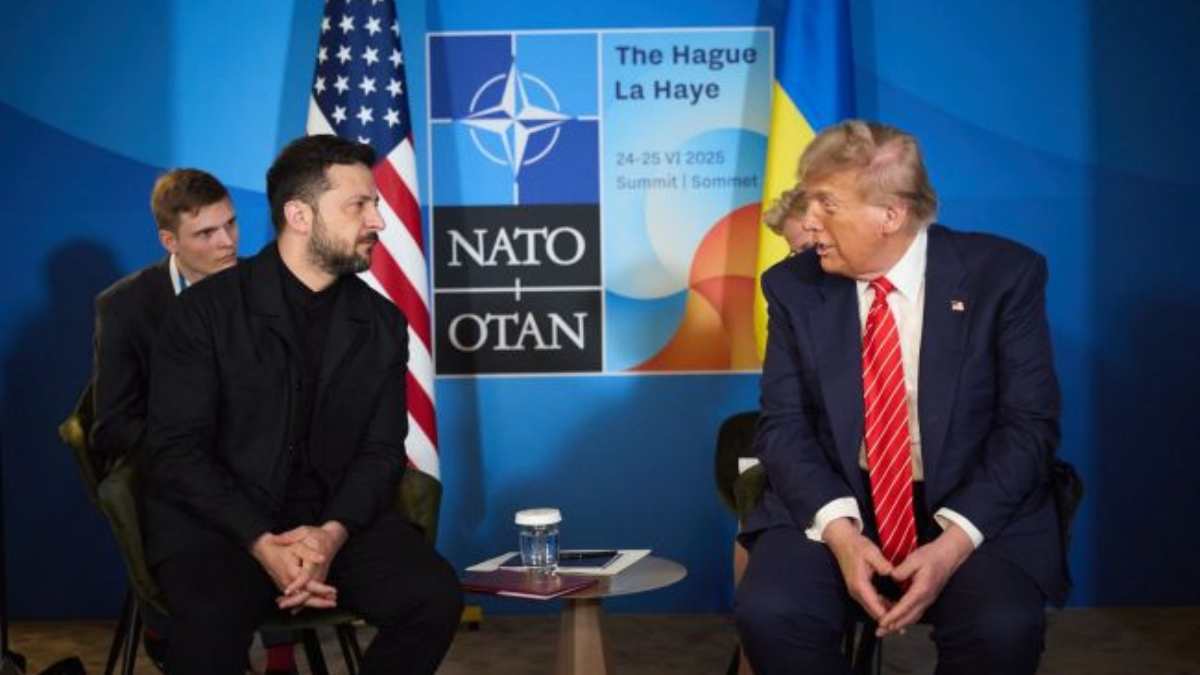 Зеленский с Трампом