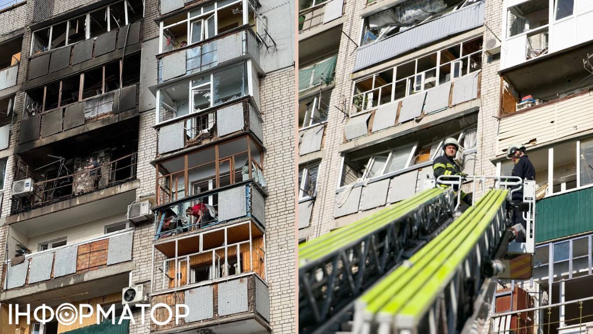 В Смеле после ударов РФ повреждены три многоэтажки и колледж, есть 1