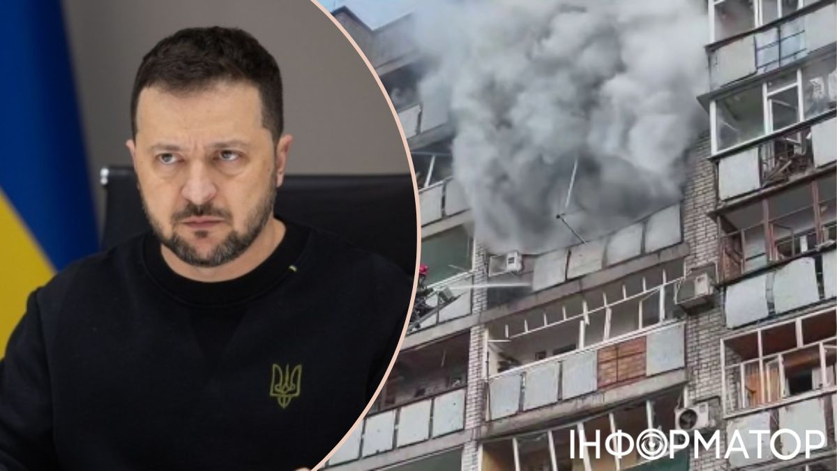 Зеленський відреагував на атаку РФ