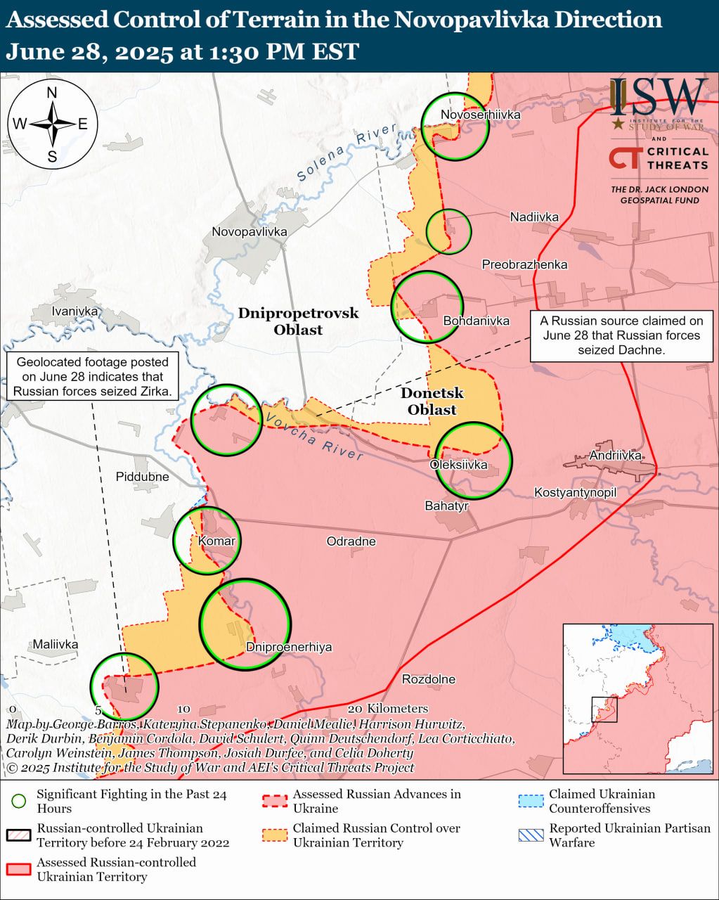 Бои на Новопавловском направлении