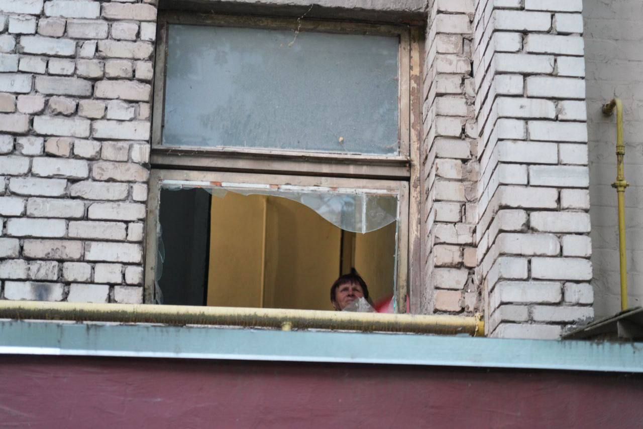 Последствия атаки в Запорожье