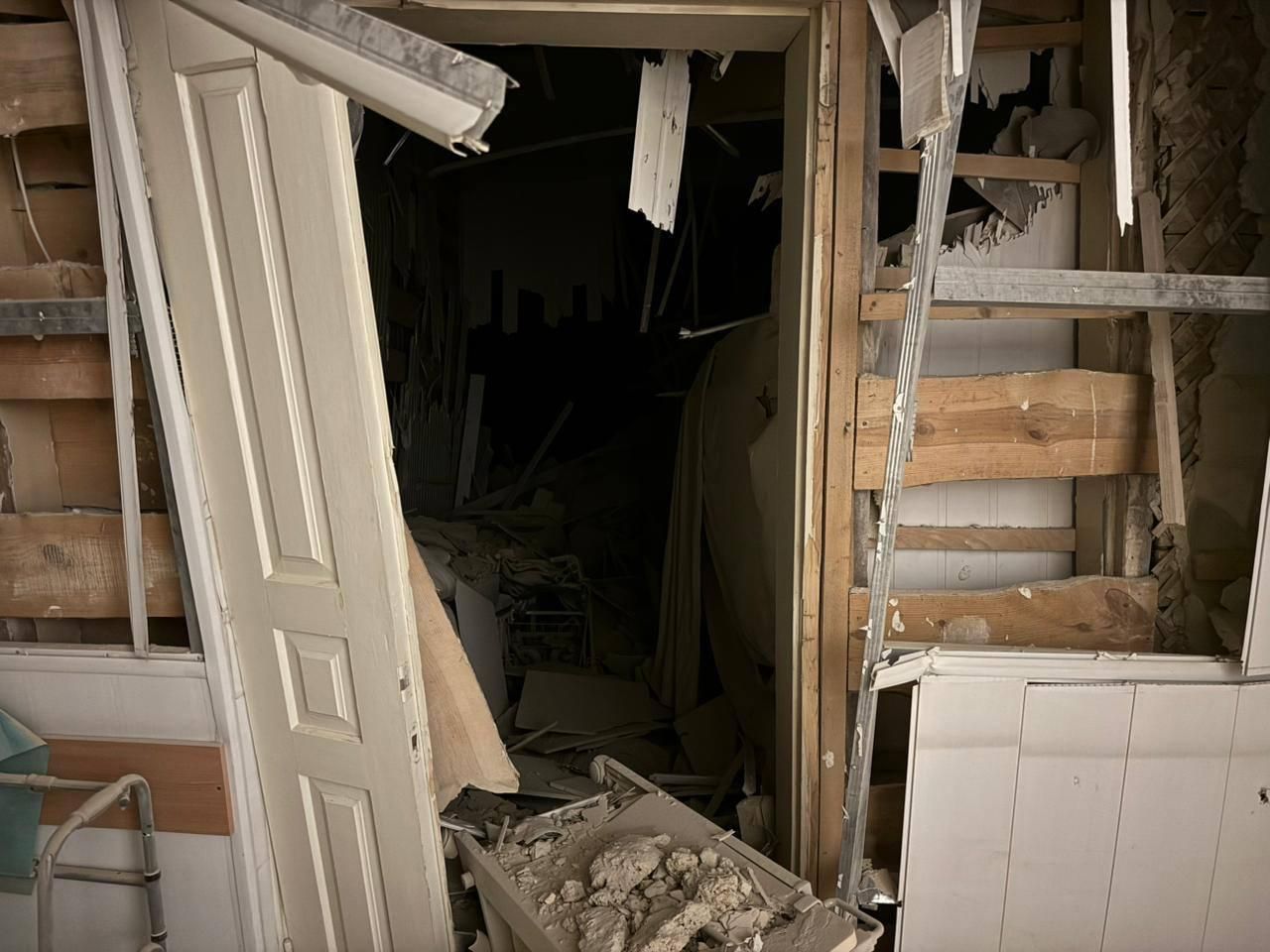 Наслідки удару по лікарні