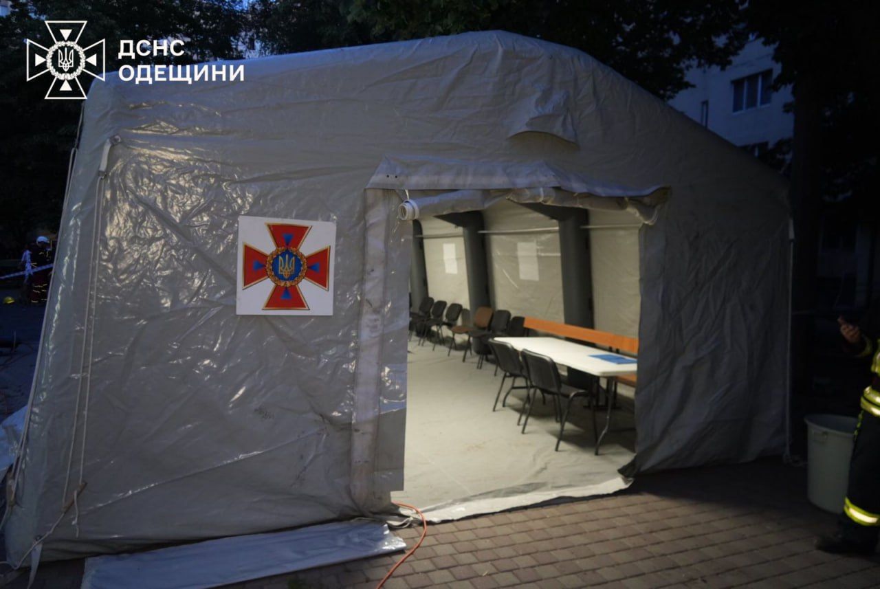 Пункт Незламності на місці прильоту Пункт Незламності на місці прильоту