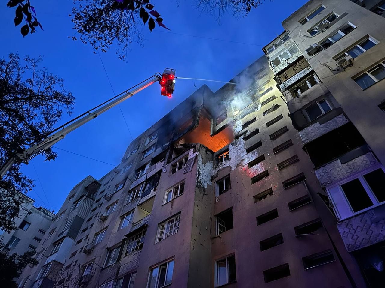 Последствия атаки по Одессе Последствия атаки по Одессе