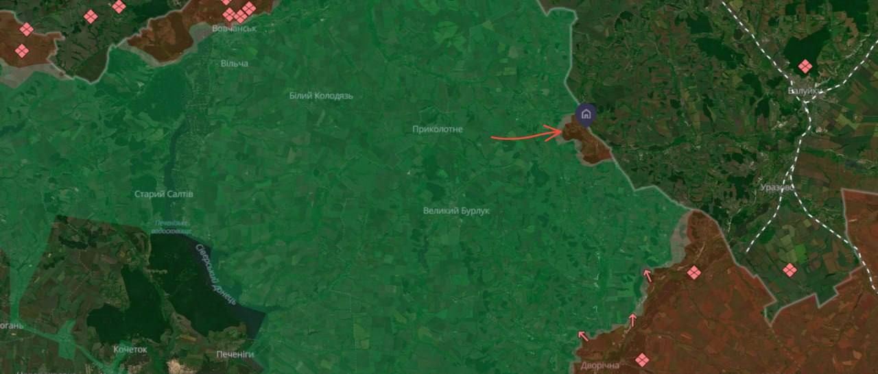 Мілове на карті Мілове на карті