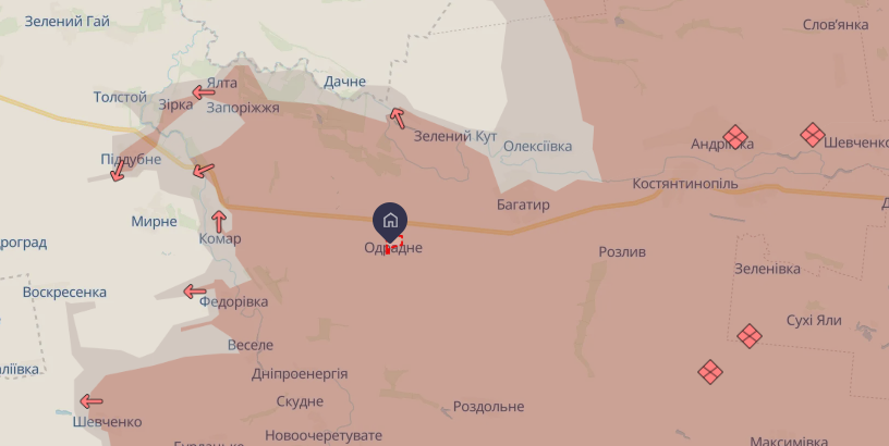 Армія РФ захопила два селища поблизу Дніпропетровської області - DeepState 2