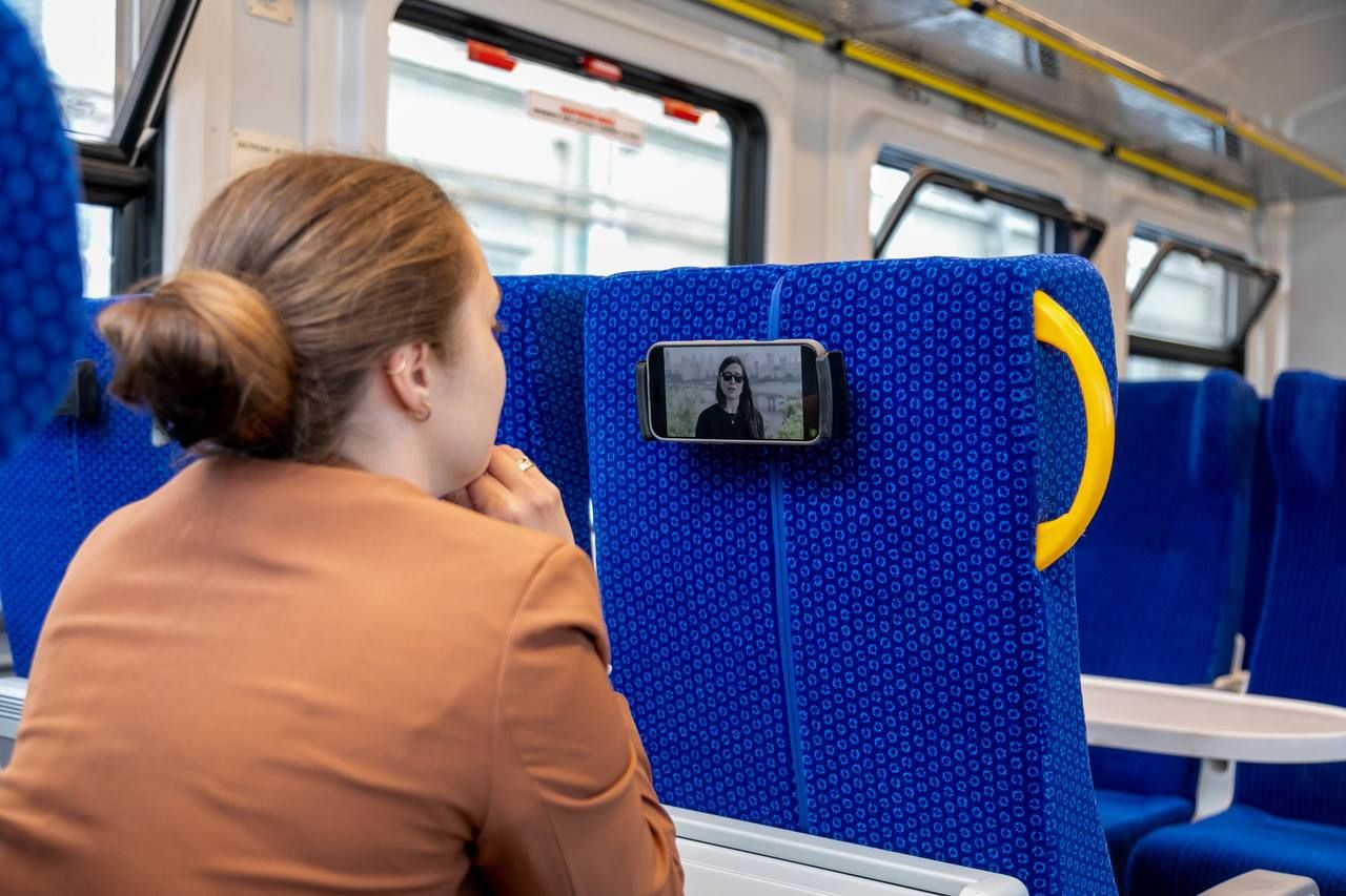 Обновленный региональный поезд Фото: Укрзализныця