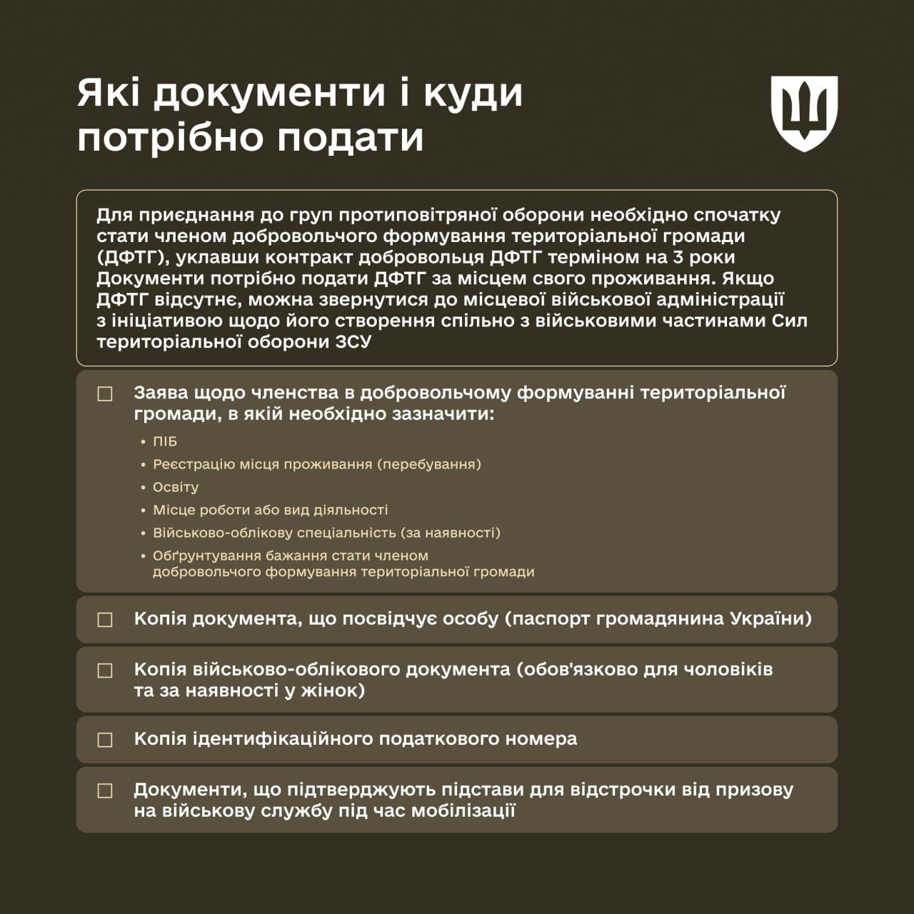 Защити небо своего города за 100 тысяч. грн: как стать участником группы ПВО в добровольческих формированиях 3