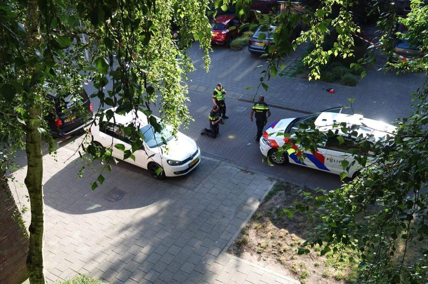 Поліція на місці злочину у Заандамі, Нідерланди