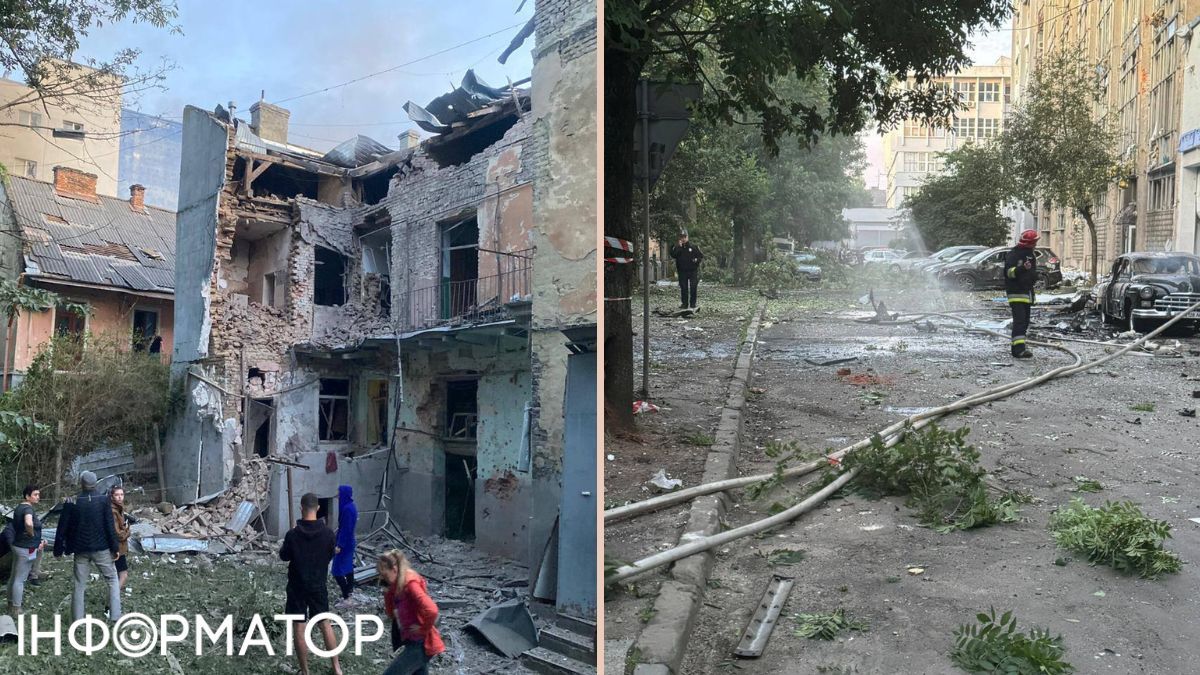 Масована атака РФ: Львів, Луцьк, Чернівці, Київ - у диму, є руйнування та постраждалі 1