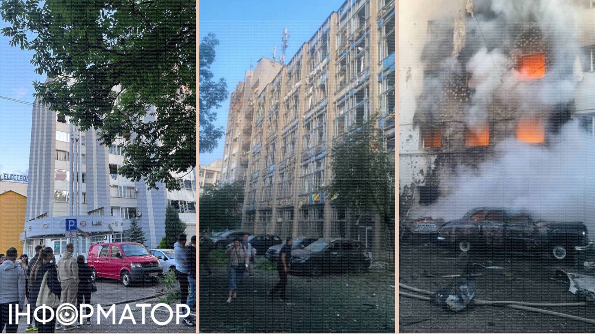 Масована атака РФ: Львів, Луцьк, Чернівці, Київ - у диму, є руйнування та постраждалі 3