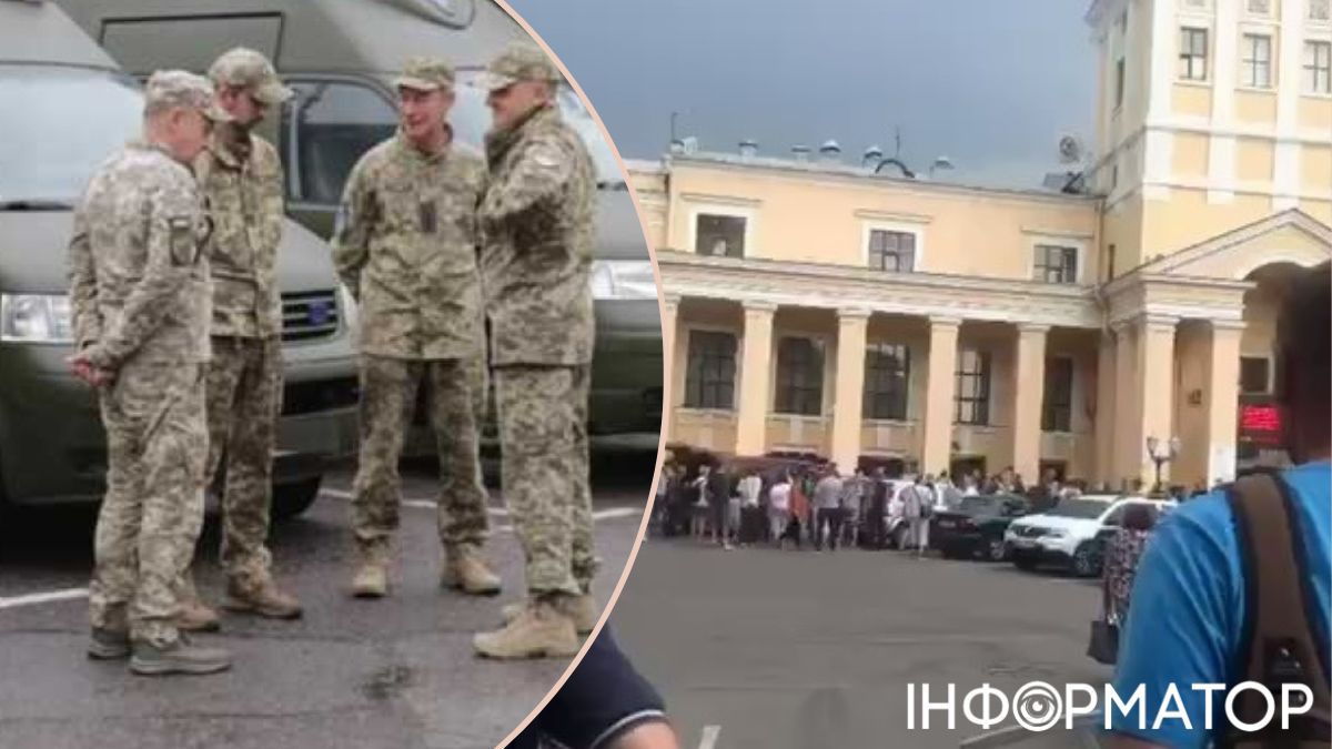 У Харкові на вокзалі натовп з криками намагався відбити у ТЦК чоловіка