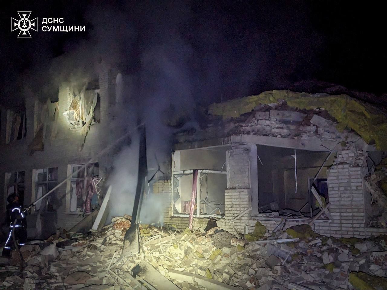 Последствия обстрела Сумщины Последствия обстрела Сумщины