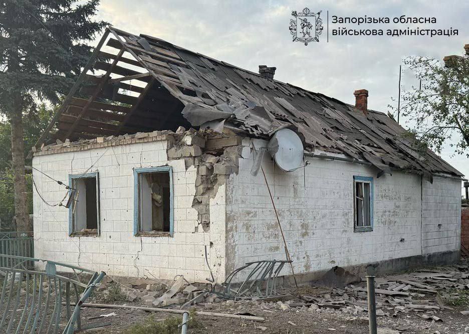 Обстрел Запорожья Обстрел Запорожья