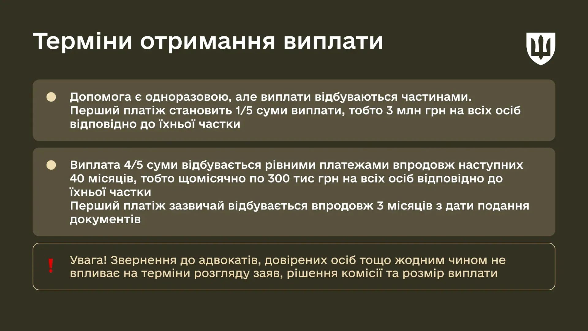 Як родинам загиблих захисників отримати 15 млн гривень: інструкція від Міноборони 3