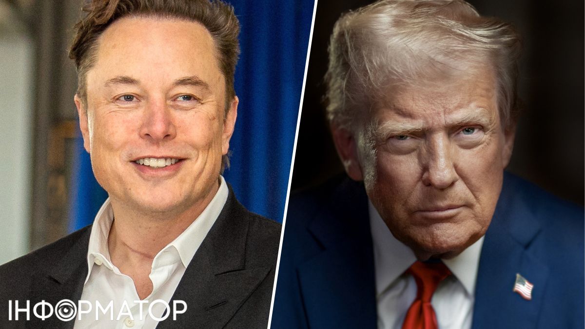 Ілон Маск та Дональд Трамп