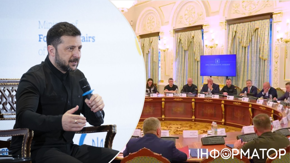 Владимир Зеленский, заседание СНБО