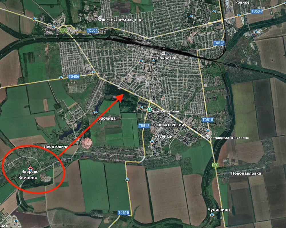 Окупанти зосередилися на вулиці Захисників України у Покровську